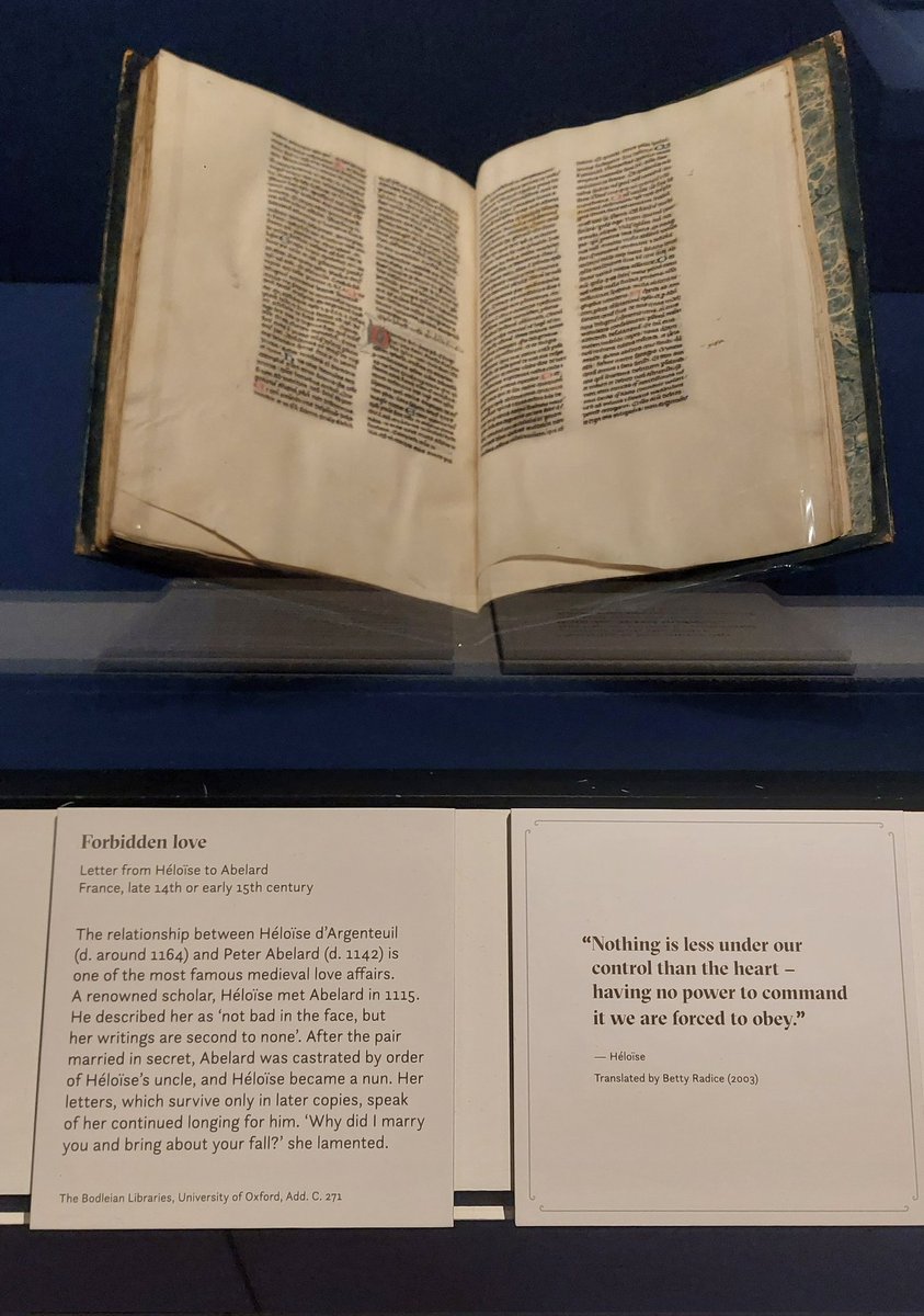 Rothweeee's tweet photo. Immediately updating my dating profile... 

'Medieval Woman' @britishlibrary is glorious. https://t.co/6YrjW0eIzW