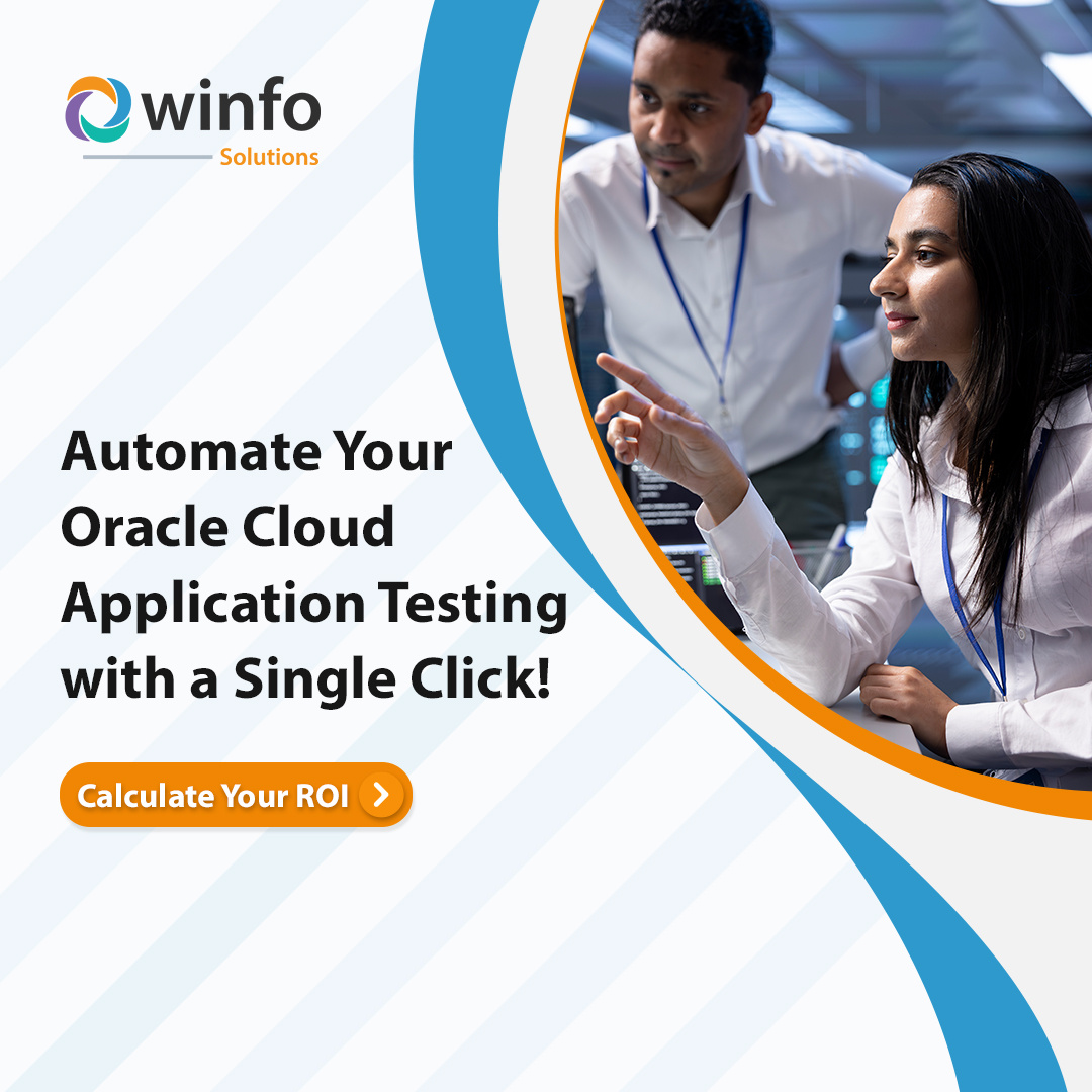 _WinfoSolutions's tweet image. Struggling with Oracle Cloud Application upgrades? WinfoTest’s AI-powered solution simplifies your testing process with 80% savings on execution time, Zero-code ease of use, and 100% test coverage and reusability.
Calculate your ROI: eu1.hubs.ly/H0dygdN0
#TestAutomationTool