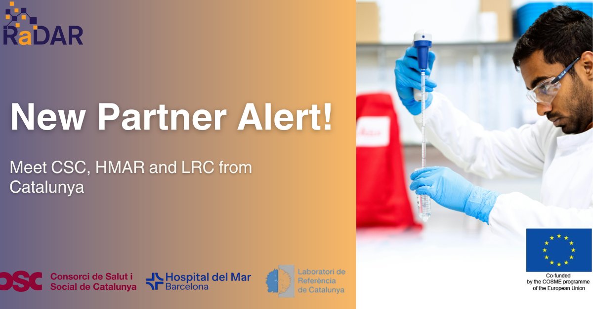 📣 <a href="/CSC_Consorci/">CSC</a>, <a href="/hospitaldelmar/">Hospital del Mar</a>  and LRC join the RaDAR Consortium!

The RaDAR team is excited to announce that we have new team members that have come on board! which will bring new opportunities for funding, in collaboration with the <a href="/ICO_oncologia/">Institut Català d'Oncologia</a> 

Stay tuned for more!