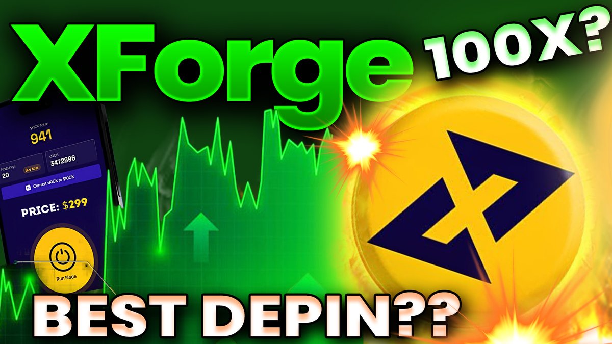 Cryptopulseai's tweet image. Imagine if your phone could earn you crypto just by staying connected!

Check out #XForge, the first DePIN smartphone that turns your device into a passive income machine. 

Join the revolution with XForge, earn $KICK tokens, and secure the future of decentralized tech! 🚀

Watch