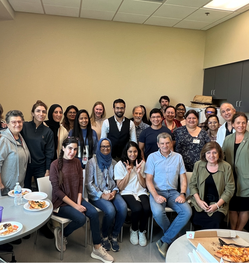 uams_physiology's tweet photo. We are sad but happy to celebrate Amrita's Graduation. We all came together to fellowship with her one last time.  @uamshealth @UAMS_COM https://t.co/PoTGUDIL7J