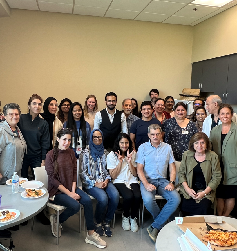 uams_physiology's tweet photo. We are sad but happy to celebrate Amrita's Graduation. We all came together to fellowship with her one last time.  @uamshealth @UAMS_COM https://t.co/PoTGUDIL7J