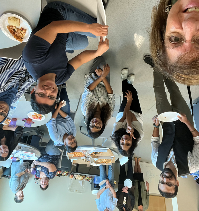 uams_physiology's tweet photo. We are sad but happy to celebrate Amrita's Graduation. We all came together to fellowship with her one last time.  @uamshealth @UAMS_COM https://t.co/PoTGUDIL7J