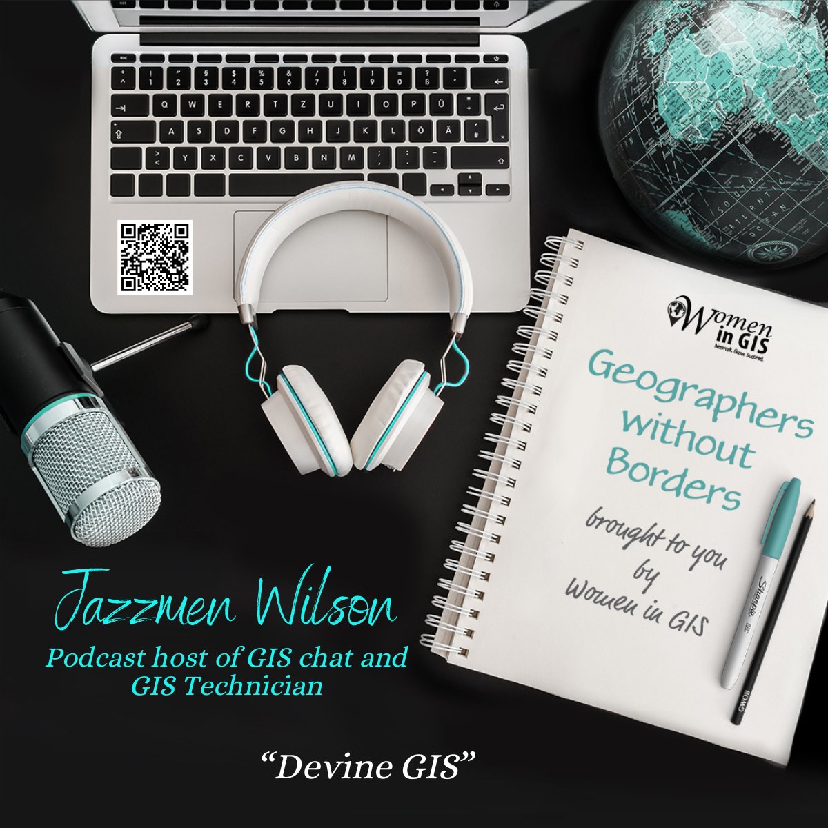 womeningis's tweet image. New Geographers Without Borders episode! Featuring Jazzmen Wilson, host of GIS Chat and GIS tech at Salt River Project. We dive into her journey, connecting GIS communities, and storytelling in geospatial. Listen wherever you get podcasts! #WomenInGIS #GISCommunity