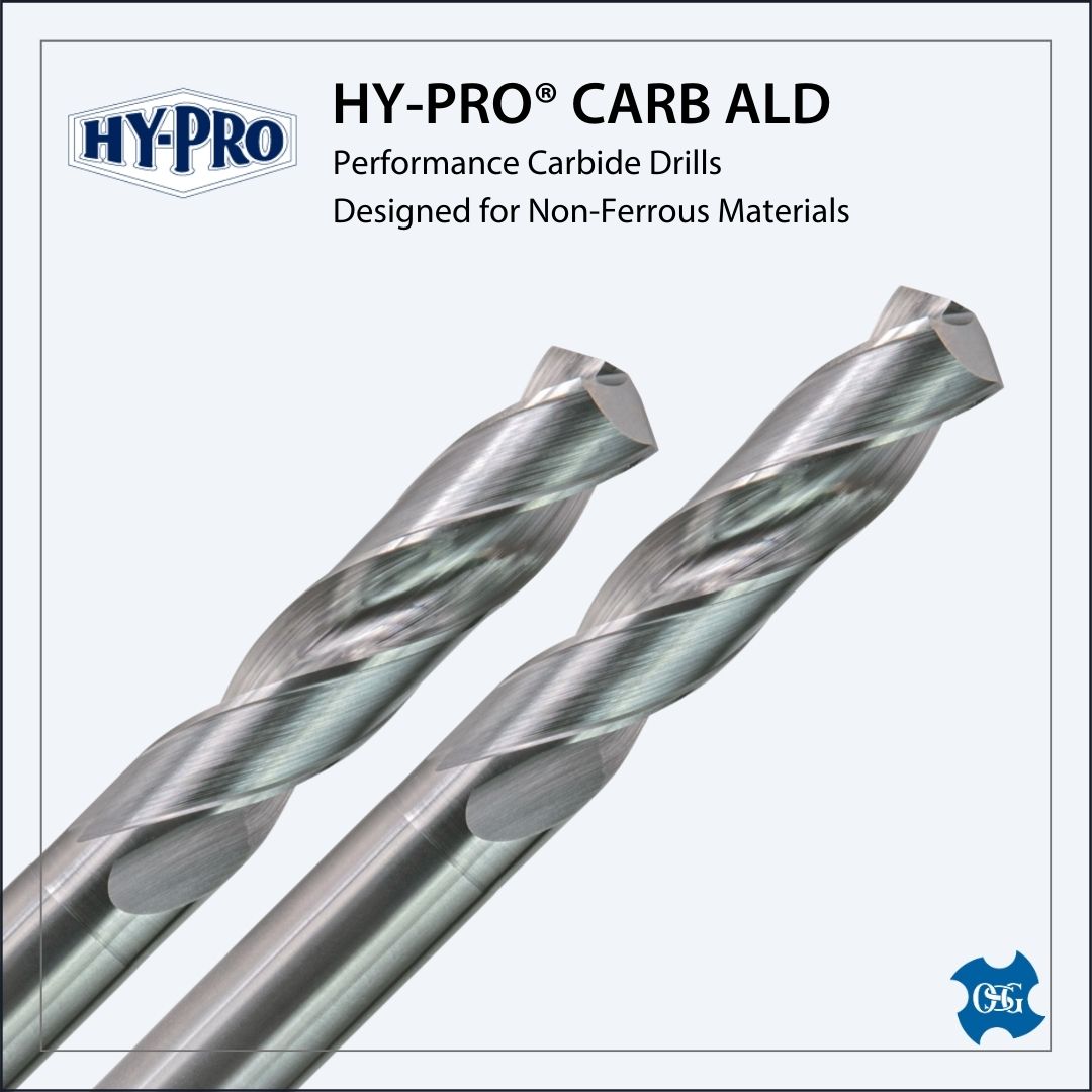 OSGTOOL's tweet photo. We are pleased to announce the expansion of our HY-PRO® CARB drill lineup with the addition of the NEW HY-PRO® CARB ALD performance carbide drills, designed for non-ferrous materials.

For further product information: https://t.co/bHAbqr4yUj

#osgusa #osgtools #metalworking https://t.co/5JNjmOJ8zm