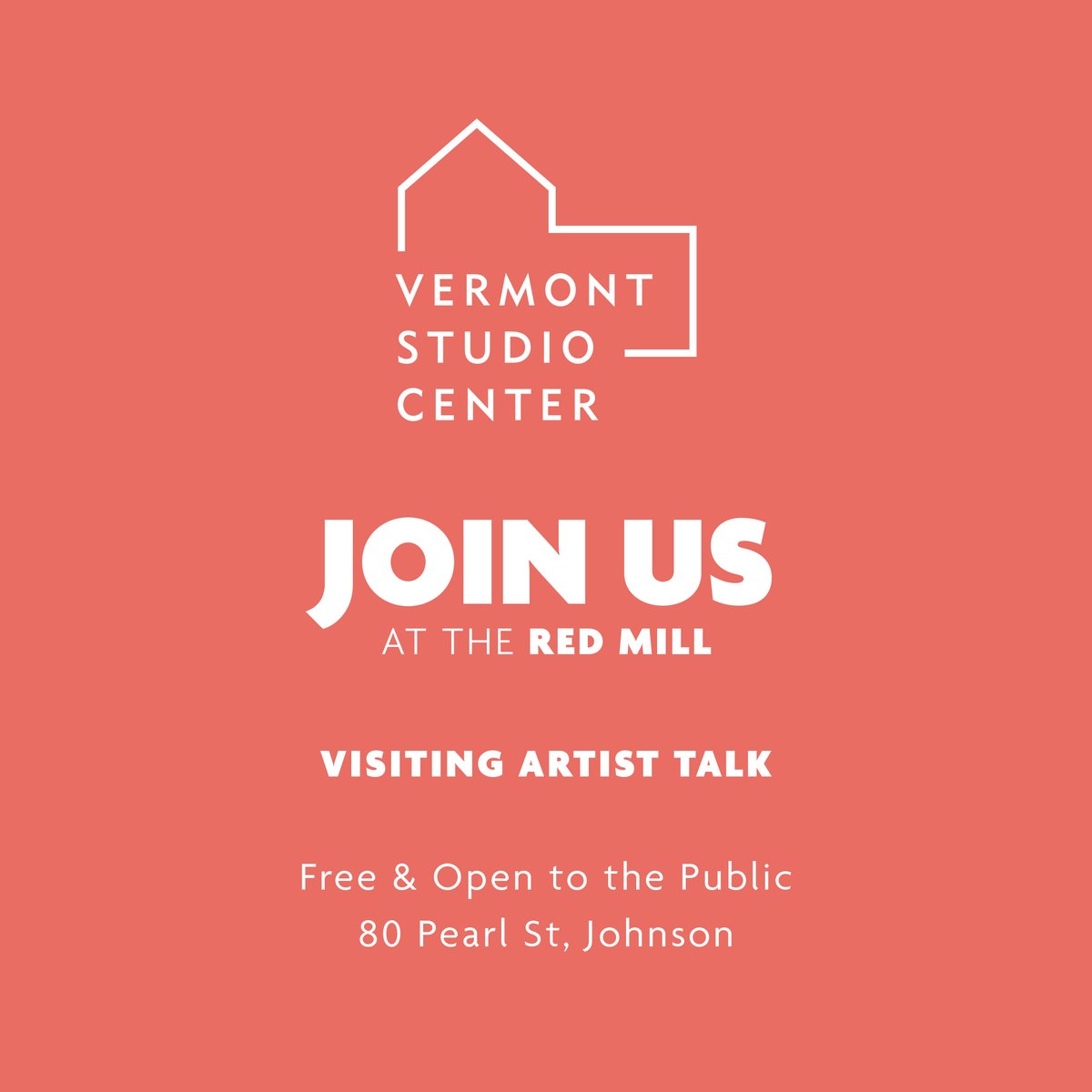Join us for Visiting Artist Talk with David Williams - Wednesday, November 13 at 8pm

vermontstudiocenter.org/events-calendar
