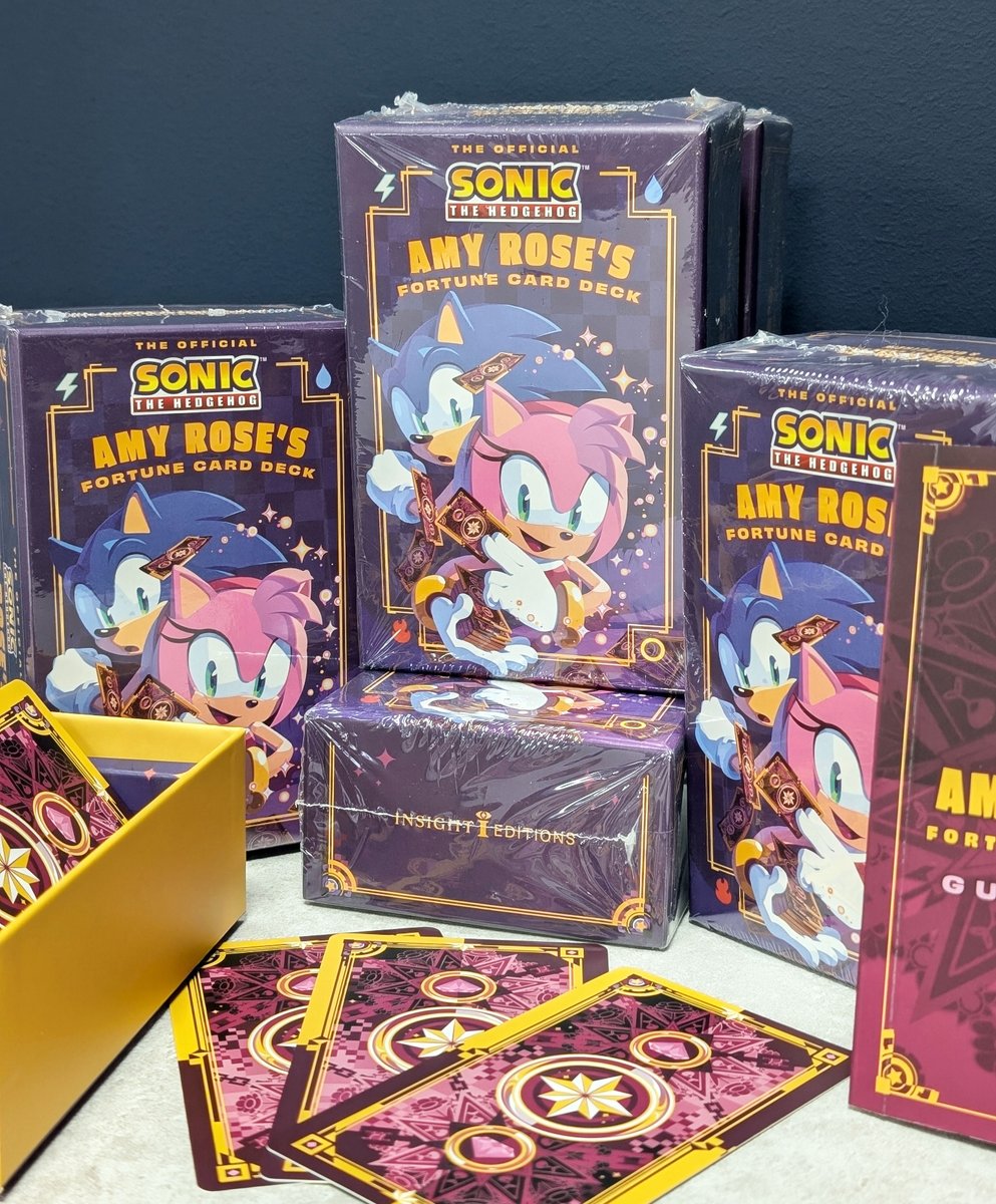 SEGA HARDlight (@segahardlight) on Twitter photo ✨ GIVEAWAY! ✨
Feeling lucky? We're giving away 5 Amy Rose Fortune Card Decks!
Repost & Follow <a href="/SEGAHARDlight/">SEGA HARDlight</a> to be in with a chance!
Good luck and may the cards be in your favour!🤞 ✨ GIVEAWAY! ✨
Feeling lucky? We're giving away 5 Amy Rose Fortune Card Decks!
Repost & Follow <a href="/SEGAHARDlight/">SEGA HARDlight</a> to be in with a chance!
Good luck and may the cards be in your favour!🤞