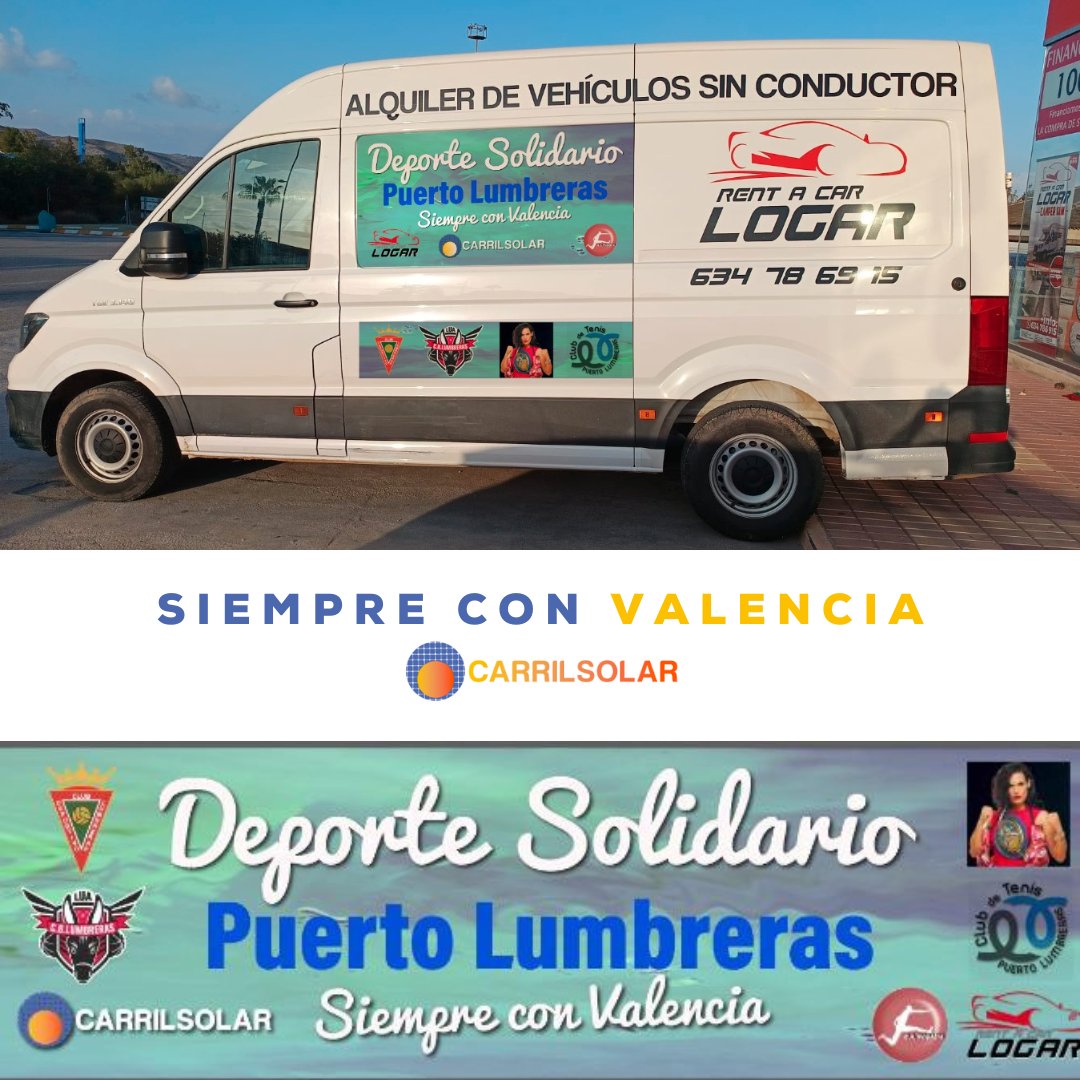 CarrilSolar's tweet photo. Desde Carril Solar junto al CD Lumbreras, Club de Tenis Puerto Lumbreras, Club de Baloncesto Lumbreras y el Club de Atletismo Nogalte vamos a envíar varias furgonetas cargadas de productos básicos y de limpieza a Valencia, para ayudar a la máxima cantidad de personas afectadas. https://t.co/ZsO7XxkOCf