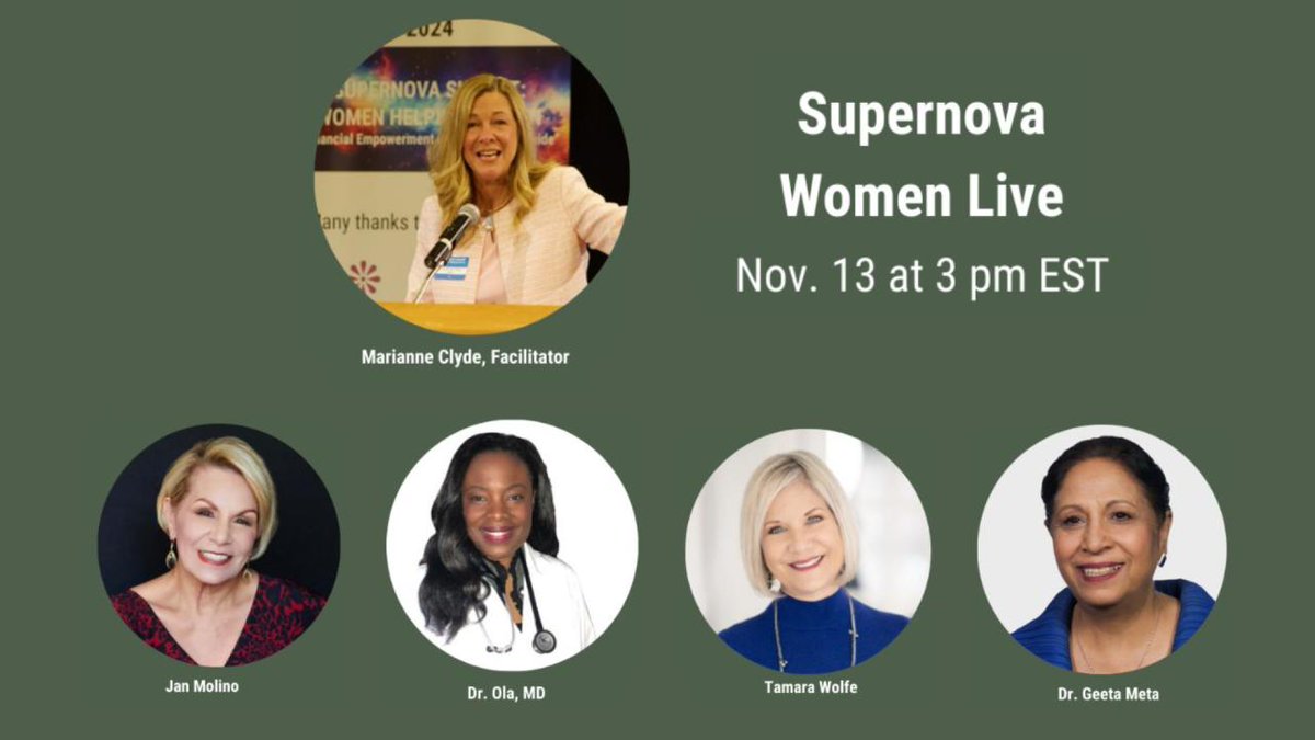 Working together, promoting others, helping them succeed -- the hallmarks of success! Join <a href="/AspireAscend/">Aspire Ascend</a>'s Jan Molino <a href="/MarianneClyde/">Marianne Clyde</a> &amp; other women 11/13 (3 PM) at Supernova Women Live to hear women who are successfully using #networking shorturl.at/3gZqy #WomenHelpingWomen