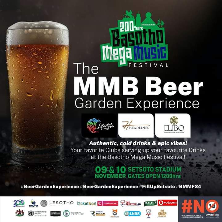 It keeps getting better with Basotho Mega Music Festival , Catch your favourite clubbing establishments at Setsoto serving nothing but the best of their services 🔥🫵🏽

<a href="/Headlines_ls/">headlines</a> 

#200yearsofbasotho #filluosetsoto #megafest