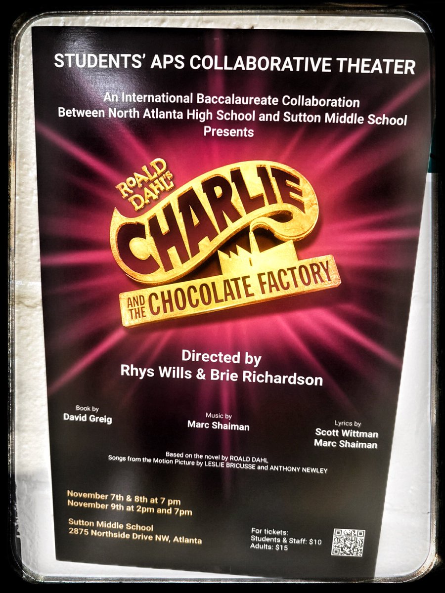 Matthew Bryant (@virgoeducator) on Twitter photo I can’t wait to support my <a href="/SuttonCougars/">Sutton Cougars</a> students tonight in the Play “Charlie and The Chocolate 🍫 Factory”
Tonight is OPENING NIGHT and I know they’ll do an AMAZING JOB!
<a href="/SuttonCougars/">Sutton Cougars</a> <a href="/SuttonPTA/">Sutton Middle School</a> <a href="/MerriweatherEDU/">Dr. Dominique R. Merriweather</a> <a href="/fhenderson1908/">Felicia Henderson</a> <a href="/FPB_SuttonPA/">FanniePB</a> <a href="/SuttonMYP/">Sutton IB MYP</a> <a href="/IBinAPS/">IB in APS</a> I can’t wait to support my <a href="/SuttonCougars/">Sutton Cougars</a> students tonight in the Play “Charlie and The Chocolate 🍫 Factory”
Tonight is OPENING NIGHT and I know they’ll do an AMAZING JOB!
<a href="/SuttonCougars/">Sutton Cougars</a> <a href="/SuttonPTA/">Sutton Middle School</a> <a href="/MerriweatherEDU/">Dr. Dominique R. Merriweather</a> <a href="/fhenderson1908/">Felicia Henderson</a> <a href="/FPB_SuttonPA/">FanniePB</a> <a href="/SuttonMYP/">Sutton IB MYP</a> <a href="/IBinAPS/">IB in APS</a>