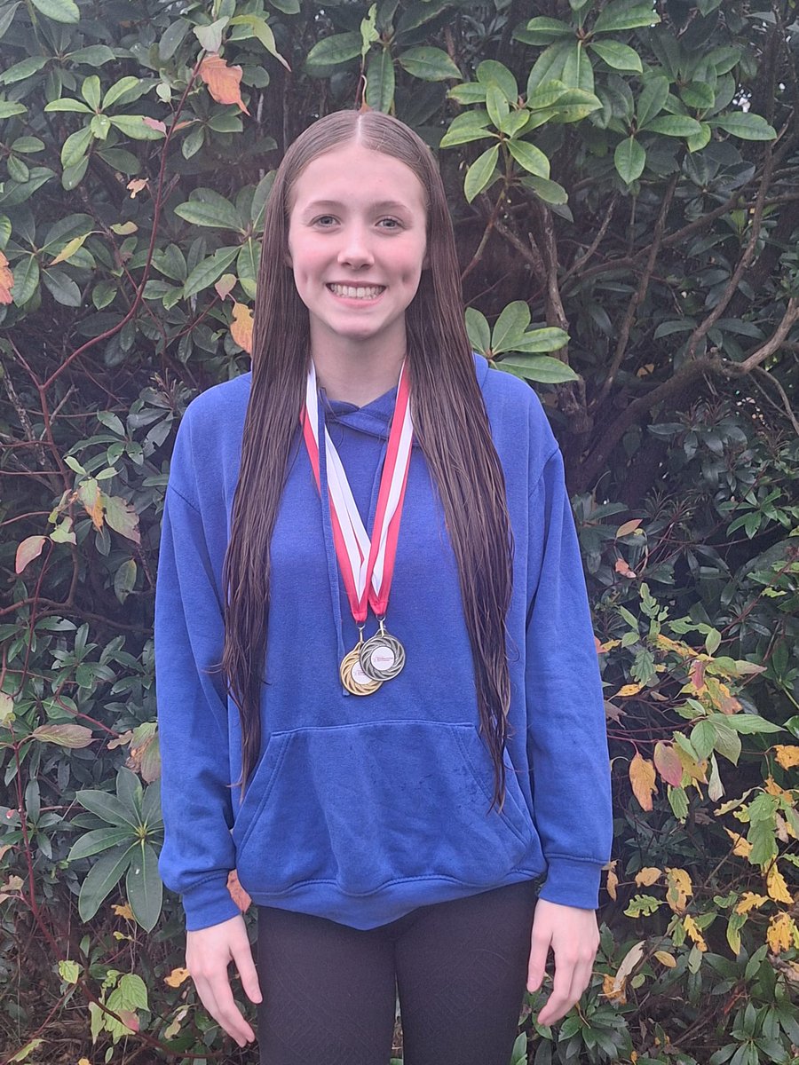 Yesterday Lily, Cully, and Myren were fast enough to represent the school yesterday at the North Lanarkshire Swimming Championships.   
This is the first time in 10 years we had three qualifiers. All three swam well and did the school proud.
Myren won a Gold and Silver.