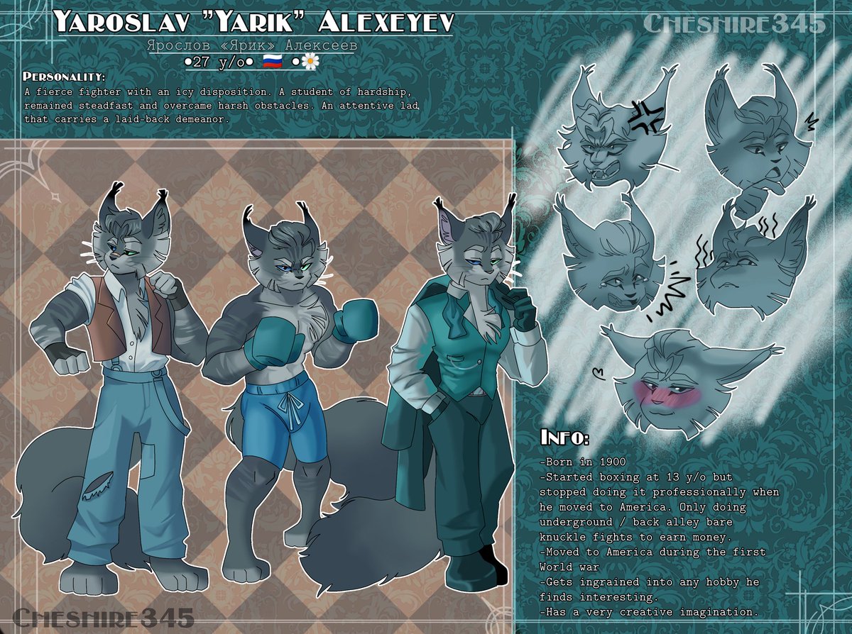 "𝑰 𝒎𝒂𝒌𝒆 𝒕𝒉𝒆 𝒃𝒆𝒔𝒕 𝒐𝒇 𝒘𝒉𝒂𝒕 𝑰 𝒉𝒂𝒗𝒆, 𝒃𝒖𝒕 𝒂𝒍𝒘𝒂𝒚𝒔 𝒔𝒕𝒓𝒊𝒗𝒆 𝒇𝒐𝒓 𝒃𝒆𝒕𝒕𝒆𝒓."

𝑨𝒈𝒆: 27 𝒚𝒆𝒂𝒓𝒔 𝒐𝒍𝒅 ; 
𝑵𝒂𝒎𝒆: 𝒀𝒂𝒓𝒐𝒔𝒍𝒂𝒗 𝑨𝒍𝒆𝒙𝒆𝒚𝒆𝒗 ; 
𝑶𝒓𝒊𝒆𝒏𝒕𝒂𝒕𝒊𝒐𝒏: 𝑩𝒊𝒔𝒆𝒙𝒖𝒂𝒍

#LackadaisyRP #lackadaisyOC