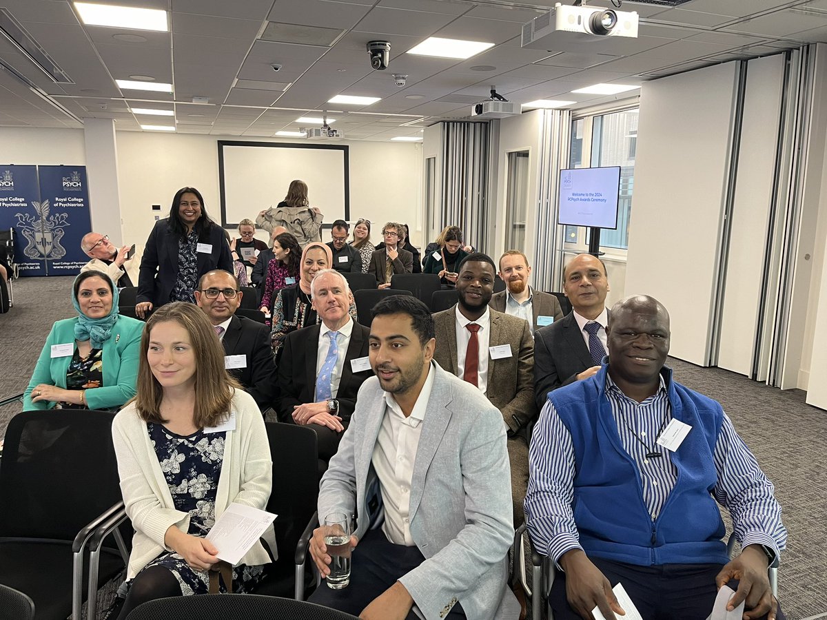 At the <a href="/rcpsych/">Royal College of Psychiatrists</a> awards with incredible <a href="/HPFT_NHS/">Hertfordshire Partnership University NHS FT (HPFT)</a> CAMH and Older adult Teams shortlisted for team awards. Such an incredible proud moment. <a href="/karentaylor_knt/">Karen Taylor 💙</a> <a href="/InderSawhney1/">Indermeet Sawhney</a> <a href="/regalexa/">Regi Alexander</a> <a href="/HPFT_NHS/">Hertfordshire Partnership University NHS FT (HPFT)</a> <a href="/ShaheenShora/">Shaheen S</a>
