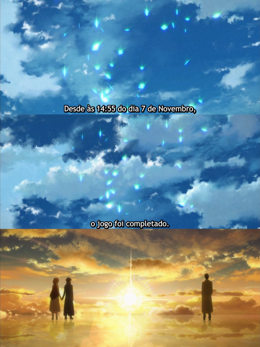 _ANIMEse's tweet photo. 14h55 do dia 7 de novembro de 2024.

Hoje é exatamente o dia que Kirito completou SWORD ART ONLINE. https://t.co/7uydIeKu5T