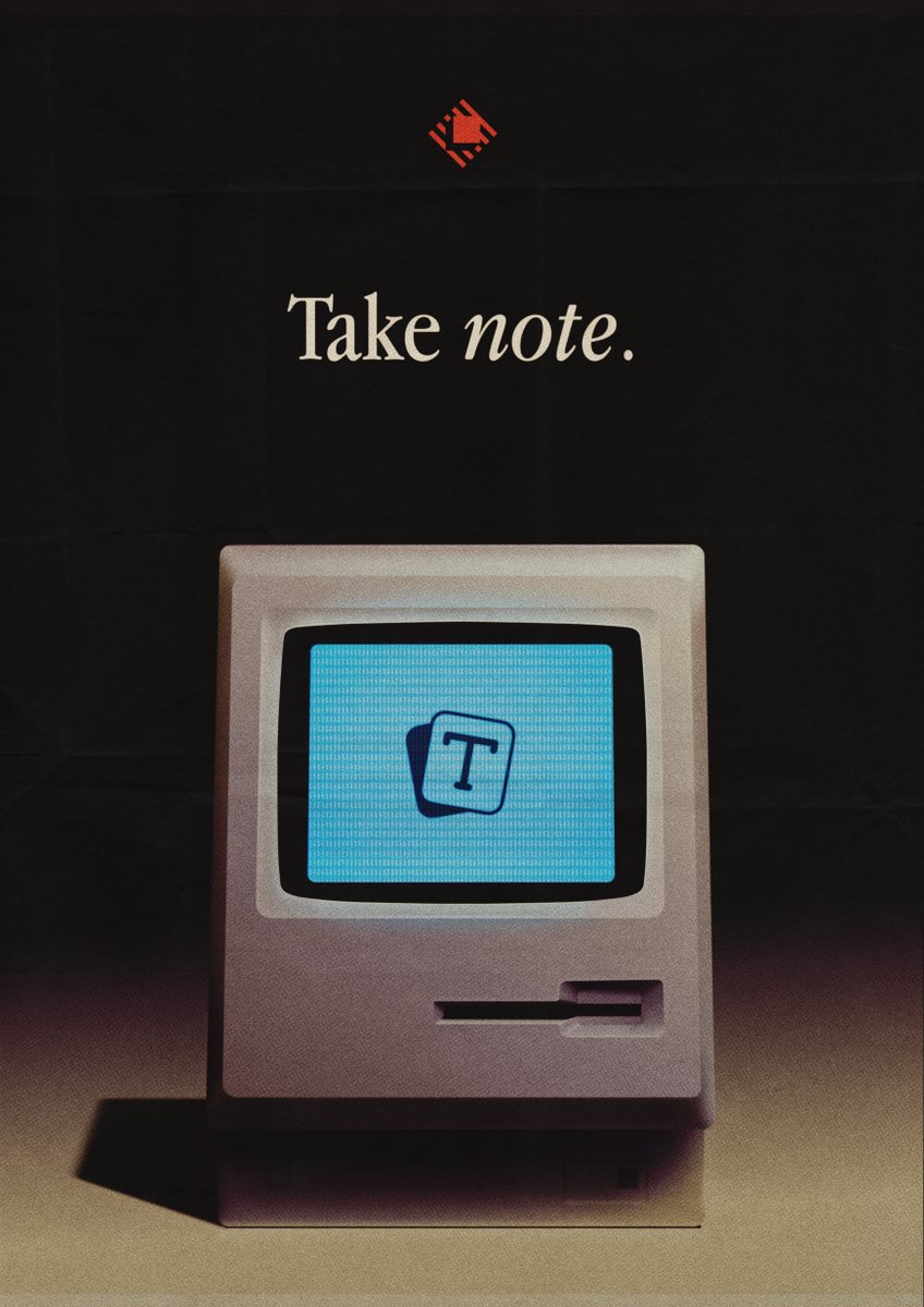🎁 We're giving out 10 posters to celebrate the release of Raycast Notes. Matt finish A4 print.

To enter:
— Repost and follow
— Upvote on Product Hunt (reply with screenshot)

👉 producthunt.com/posts/raycast-…