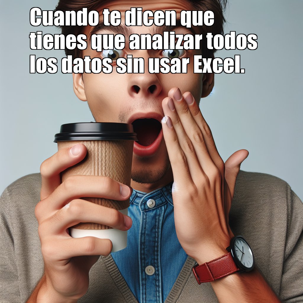 AgathosSports's tweet photo. ¿Quién necesita Excel cuando tienes café y mucho sentido del humor? #DataAnalytics #MemeGenius https://t.co/WJHd2Y3iaY
