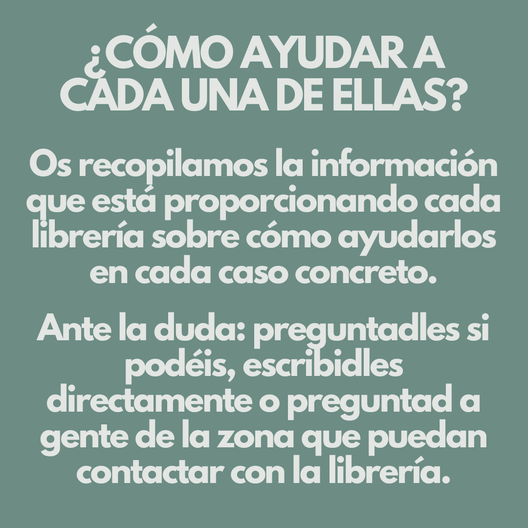 ¡Hilo recopilatorio de las librerías afectadas por la DANA cómo ayudarlas! Si tenéis cualquier información no dudéis en añadirla al hilo para poder seguir difundiendo la ayuda.