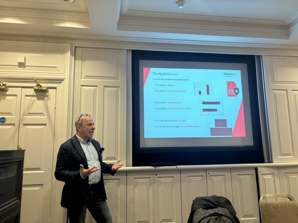 IISF November Chapter Meeting #IISF #CyberSecurity PCI DSS v4 <a href="/Integrity360/">Integrity360</a>