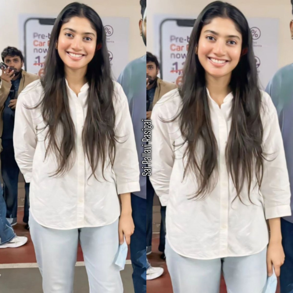 SaipalluRasigai's tweet photo. Cutie Doll #SaiPallavi ♥️
#Amaran #Promotion #Fansclick #AmaranBlockbuster https://t.co/W3oKzlcglS