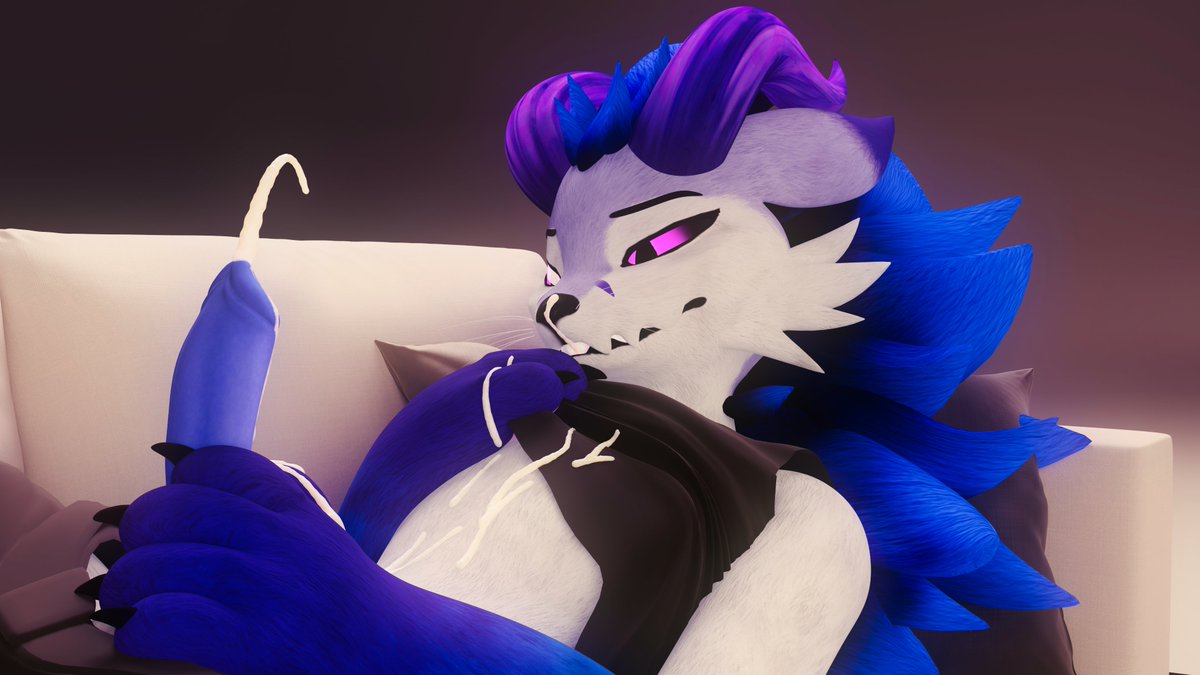 BluMurrMallow's tweet photo. Shit, now I have to change the shirt again.

#wickerbeast #furryart #yiff #blender https://t.co/hGWVDfm4xM