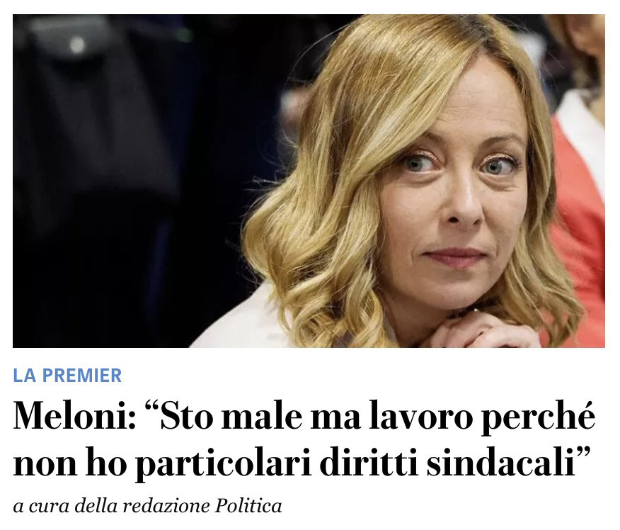 mpignatiello's tweet photo. La storia che ha commosso il web. 

#Meloni https://t.co/EbaxcGF8QZ