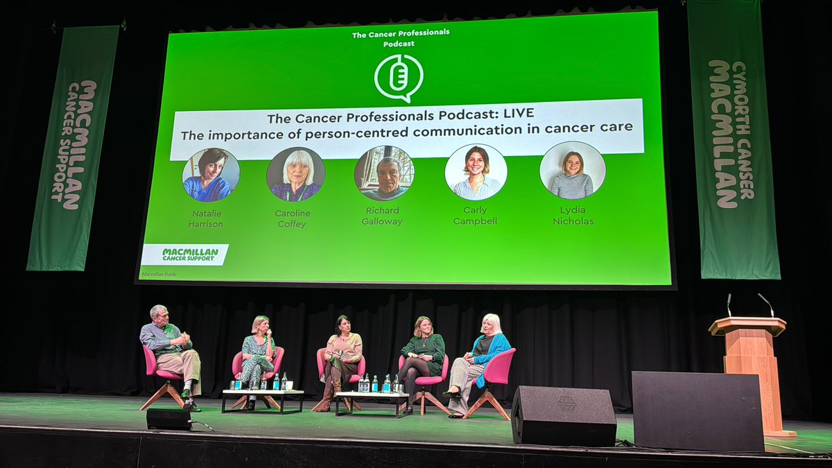 ABSOLUTELY FANTASTIC! 💫 1) Remember the why! 
2) To have 3 pillars of comms - accurate honest and empathetic! 
3) Every interaction shape experiences for patients and their cancer journey. 
<a href="/macmillancancer/">Macmillan Cancer Support</a> <a href="/PallcareRd/">Natalie Harrison</a> <a href="/CTMUHBDietetics/">Cwm Taf Morgannwg Dietetics</a> 💚 and to Caroline Coffey&amp;Richard Galloway