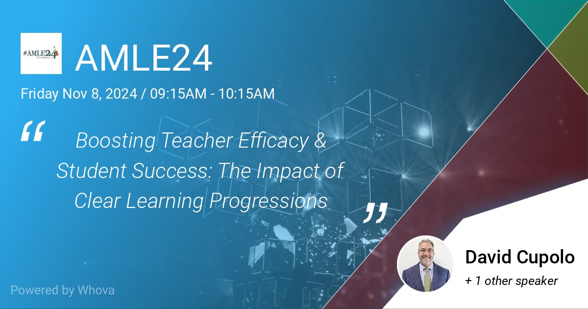 dcupolo's tweet photo. #AMLE24 Excited to share with all the amazing people educators here at AMLE24!! Stop by and learn how to save time and reduce stress while boosting student learning! https://t.co/ERACEyb2oh