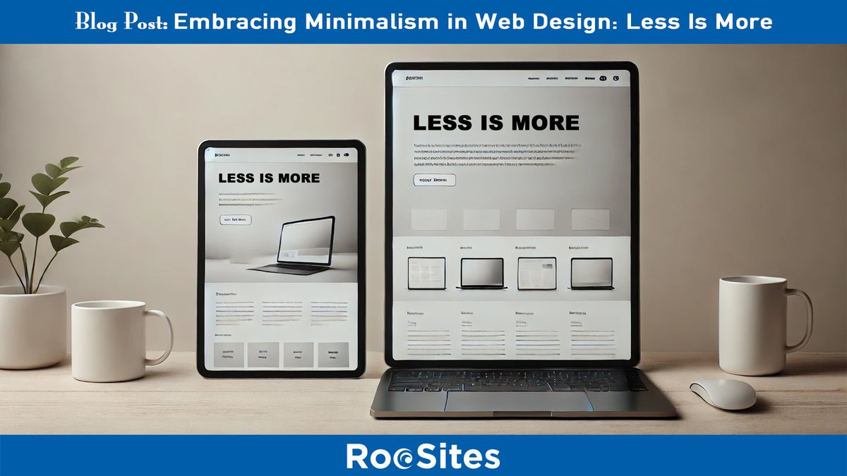 roosites's tweet photo. 🎨 Embracing Minimalism in Web Design: Less Is More

🌐 https://t.co/iTBqIqWLkn

#RooSites📍 
MA: #Boston #Foxboro
FL: #DunedinFL

🏆 Winner: Best Of Florida 2024

#MinimalistDesign #WebDesign #UserExperience #WebsiteSpeed  #CleanLayout #SEO #DesignTrends #Minimalism https://t.co/mnYm10IJux