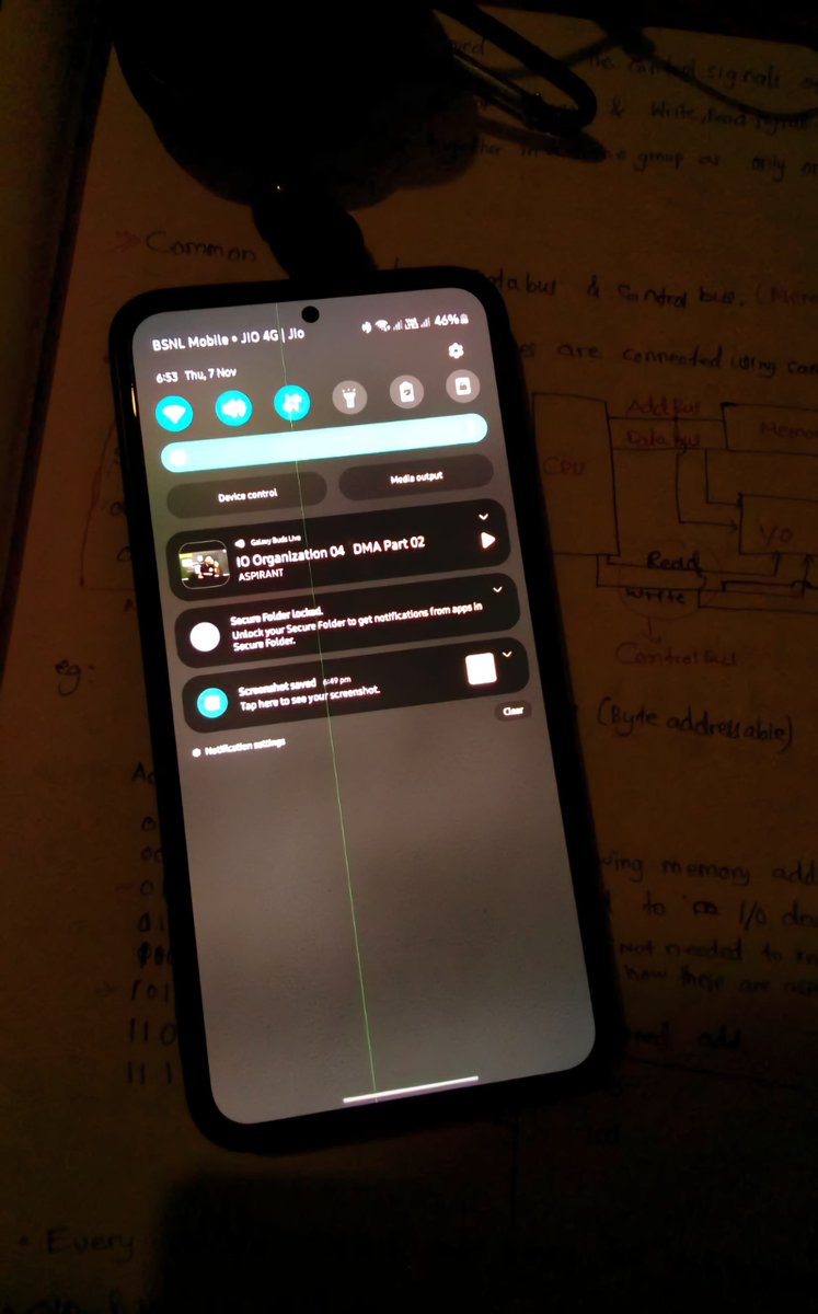 RajatRam40's tweet photo. @SamsungIndia 
I have s22+ phone. After October 2024 security patch, my phone got a green line. Phone has no physical damages still costumer care and service center told me to pay 12k for repairing the screen.
This is harassment by Samsung.
#S22PLUS #Greenline #Samsung https://t.co/LOx1y3M7MX