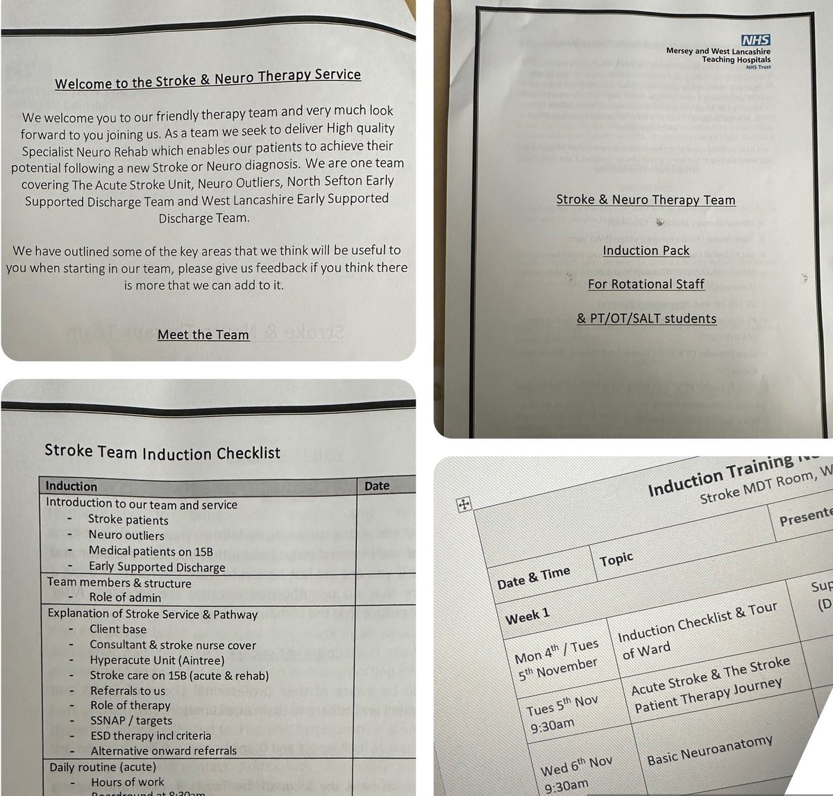 StrokeRehabSDGH's tweet photo. #OTWeek24 we have an Induction Pack &amp; Programme for our #FutureOT’s
Megan is @LivUni &amp; Katie is from @sheffielduni with their educators Louis &amp; Katie. Learning through different set up’s for #Kitchen/DADL Assessments
#ActivityAnalysis @theRCOT @NW_RCOT https://t.co/hiE4L5W7Qe