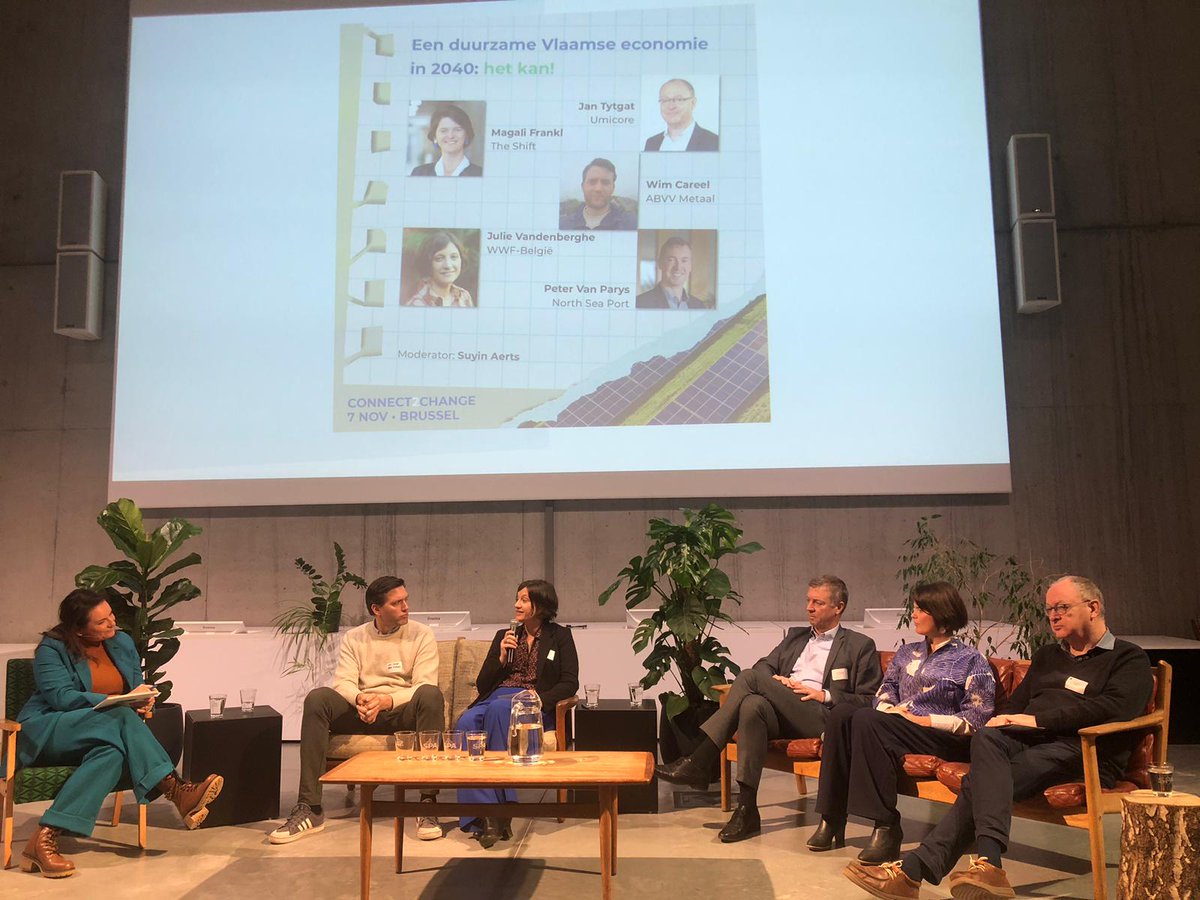 Julie Vandenberghe (@julievdberghe) on Twitter photo Ik mocht vandaag praten over ecologie & economie. Gezonde natuur is cruciaal voor een robuuste economie. WWF reikt wereldwijd meer dan 40 tools aan voor bedrijven om hun impact te begrijpen, te reduceren en een natuurpositieve impact te genereren.<a href="/WWF_Belgie/">WWF-België</a> <a href="/BeterLeefmilieu/">BondBeterLeefmilieu</a> Ik mocht vandaag praten over ecologie & economie. Gezonde natuur is cruciaal voor een robuuste economie. WWF reikt wereldwijd meer dan 40 tools aan voor bedrijven om hun impact te begrijpen, te reduceren en een natuurpositieve impact te genereren.<a href="/WWF_Belgie/">WWF-België</a> <a href="/BeterLeefmilieu/">BondBeterLeefmilieu</a>