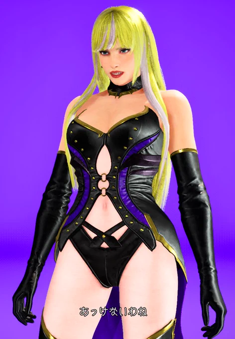 #tekken8 #nina 最後はニーナ! 肌の色に差はあるけど素肌の設定 髪を下したニーナもSEXYだろうなと想像してカスタマイズしました