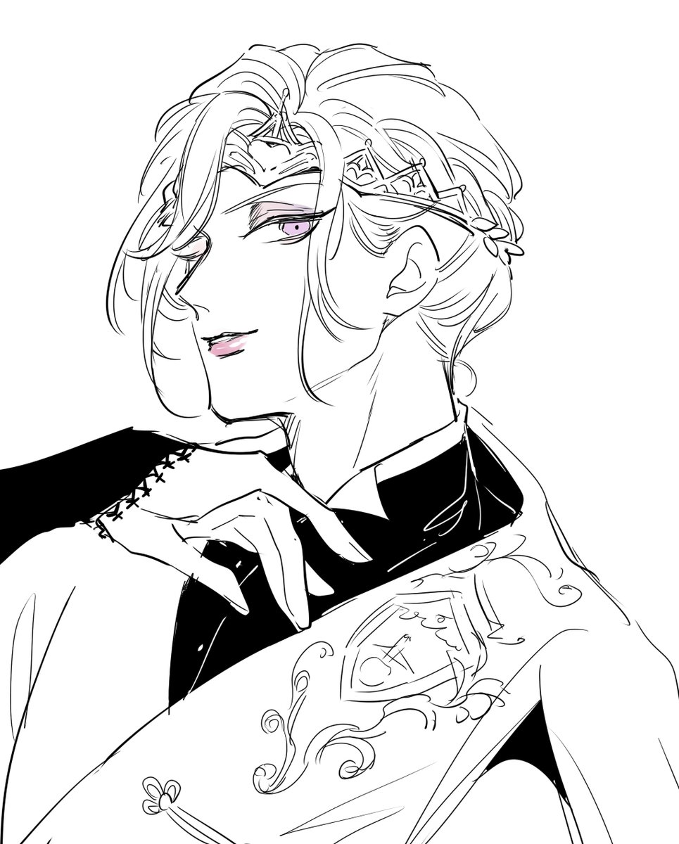 「ヴィル・・・・・・・ 」|mznのイラスト