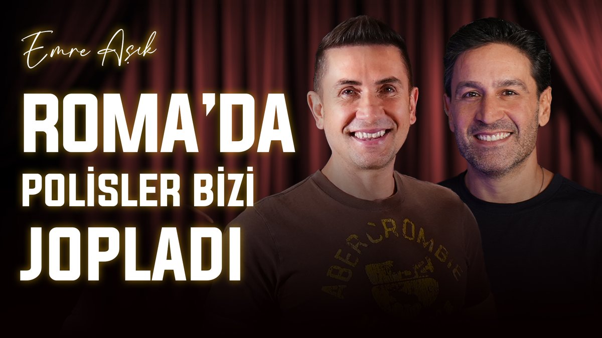 RafineTV's tweet photo. ✨ Aybars Kuday'la Bu Gidiyo Talk'un konuğu Emre Aşık oldu!

🗣️ "Roma’da polisler bizi jopladı"
🗣️ "Hagi maçı bıraktı, beni kovalamaya başladı"
🗣️ "F.Bahçe deplasmanına çok gergin çıkıyorduk"
🗣️ "Lucescu kahin gibi adamdı"

🎥 Hemen izle: https://t.co/EmiHAfTUmy