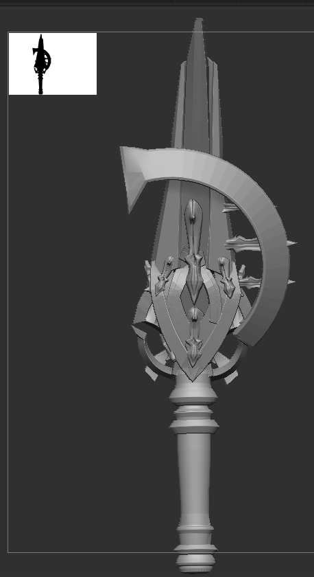 「3Dつくっちゃった#zbrush 」|八幡@Vtuberサラと配信中のイラスト