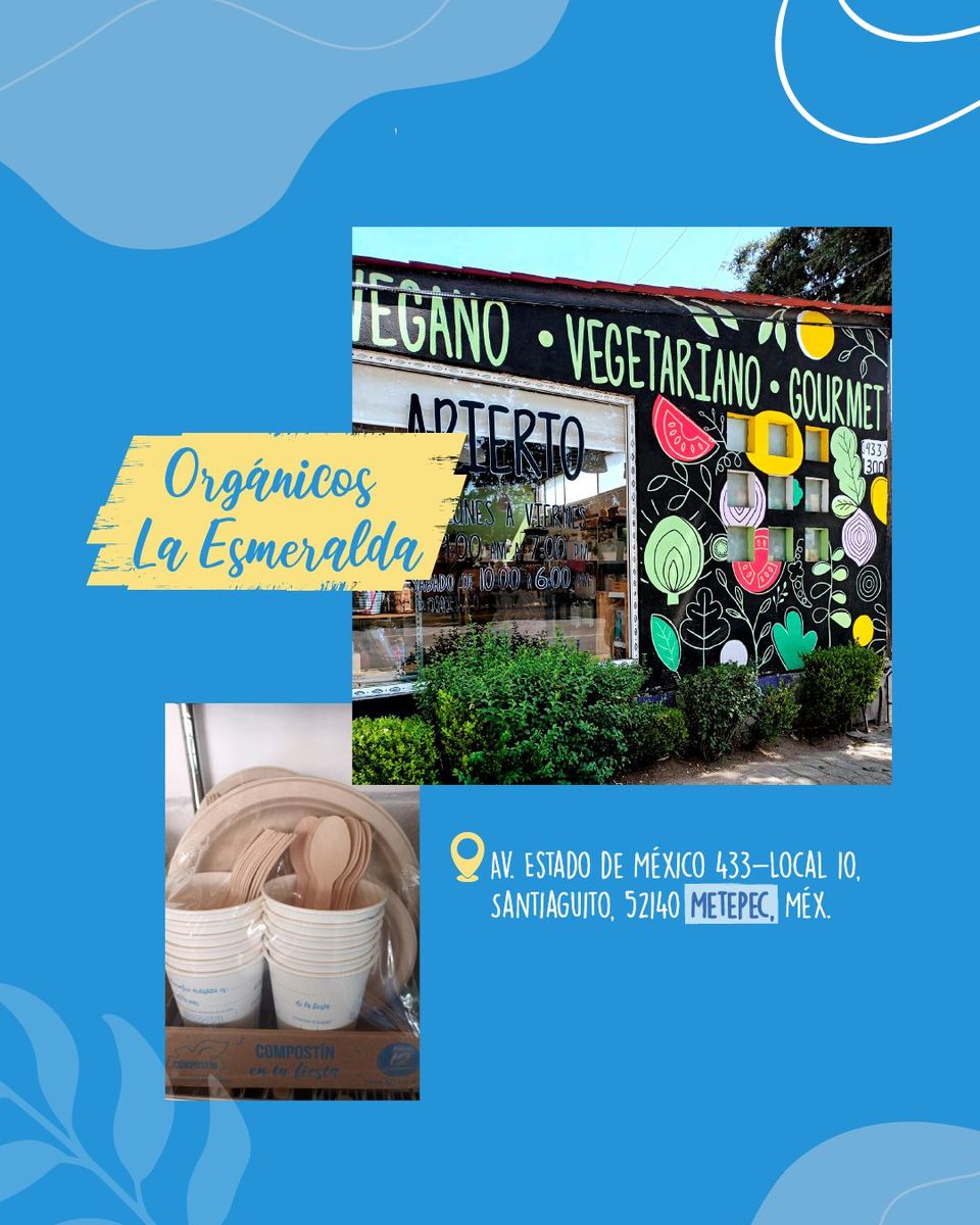 ServEntelequia's tweet photo. ¡Creamos un kit que contiene TODO lo que ocupas PARA TU FIESTA!🥳🎉
Vasos, cucharas, platos grandes y chicos compostables.🌿
Encuéntralo con nuestros amigos de:
La Esmeralda Tienda de Conciencia 
Manducare organico. Productos Organicos, Naturales y Artesanales https://t.co/HB00g0J06L