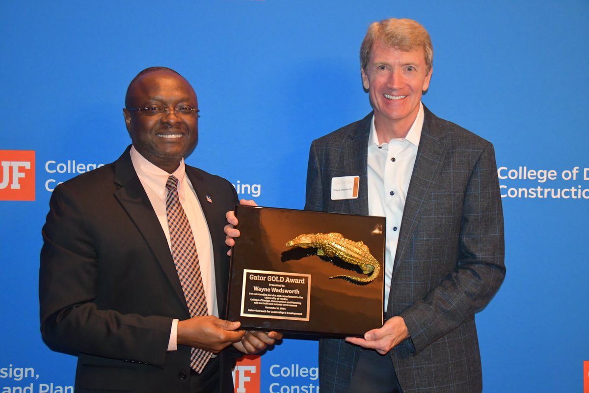Congratulations to Wayne Wadsworth for being named the 2024 Gator GOLD Award Winner in Atlanta last night. It was a great turnout to celebrate a very deserving honoree. Special thank you to The Benoit Group and Southeast Concrete Systems for sponsoring the event. #OneDCP