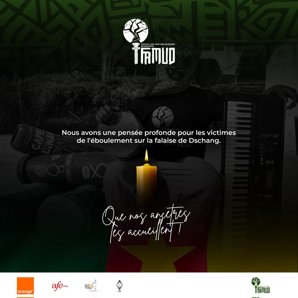 Nous sommes de tout coeur avec les familles attristées de l'éboulement survenu à la Falaise de Dschang . 🕯️ 

#FAMUD2024