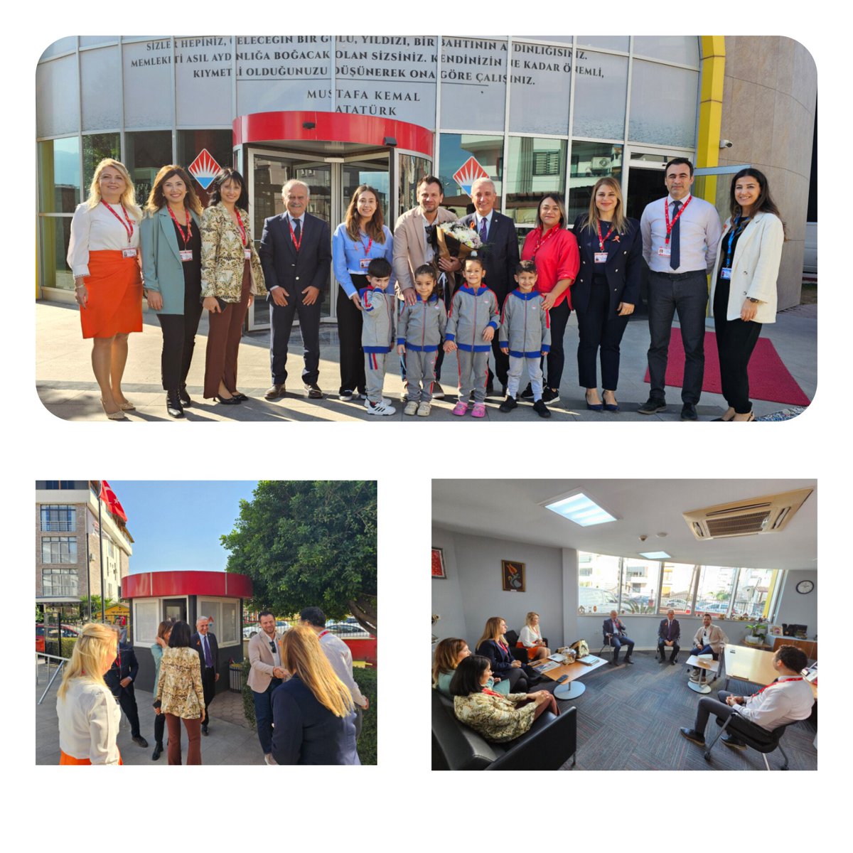 BhcIsk's tweet photo. 🎯Bahçeşehir Koleji Uygulamalı Dersler Direktörü Sn.Ersen TÜRK kampüsümüze nezaket ziyaretinde bulundu.
Öğretmenlerimizle ve öğrencilerimizle bir araya gelerek değerli paylaşımlarda bulunan @TrkErsen e teşekkür ederiz🙏
@bahcesehir_k12 @ucannmustafa @fuatcicek15 https://t.co/LFj3bYFCIC