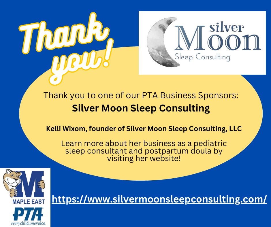 MaplePta's tweet photo. We are so grateful for sponsors that have contributed to our organization and who help make all of the PTA sponsored events and activities happen for our school! https://t.co/PJRX55qGfT