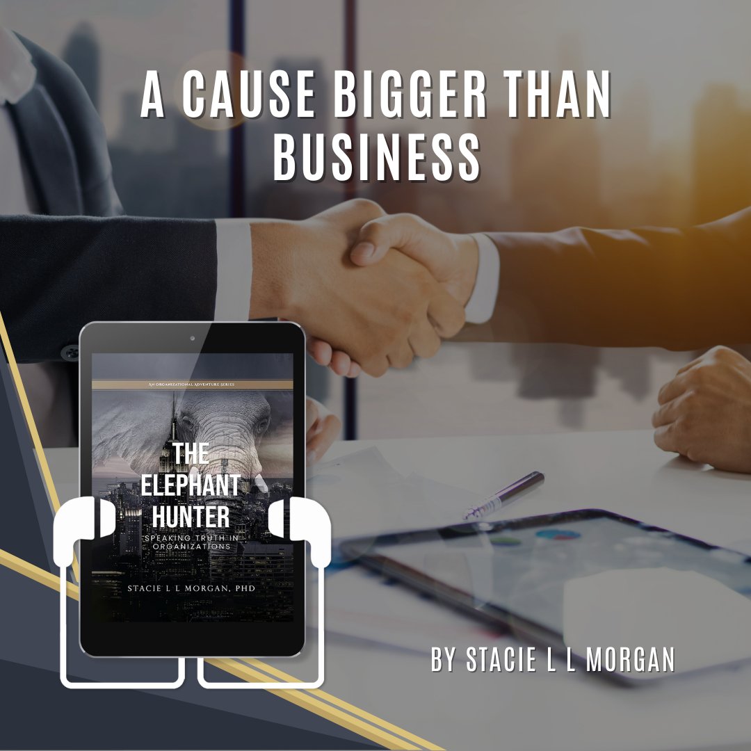 StacieLLMorgan1's tweet photo. The Elephant Hunter’s mission goes beyond organizational change.
Click Here To Find Out More On Our Website: https://t.co/eutu82Czs5
Grab the Audiobook Version Now: https://t.co/Jw3ypwDKrp
#TheElephantHunter #StacieLLMorgan #Leadership #Management #Development #Goals https://t.co/GL5nf5ICYu
