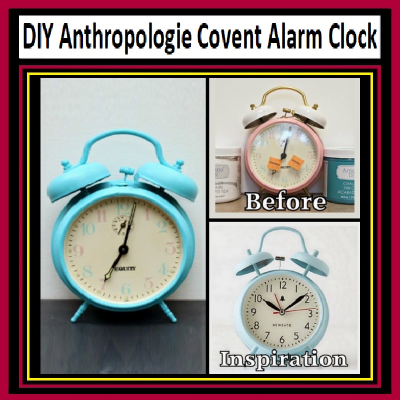 DollarCrafter's tweet image. DIY Anthropologie Covent Alarm Clock
LINK &amp;gt;&amp;gt;&amp;gt; dollarstorecrafter.com/2015/01/diy-an… #repurposing #crafts #diyclock