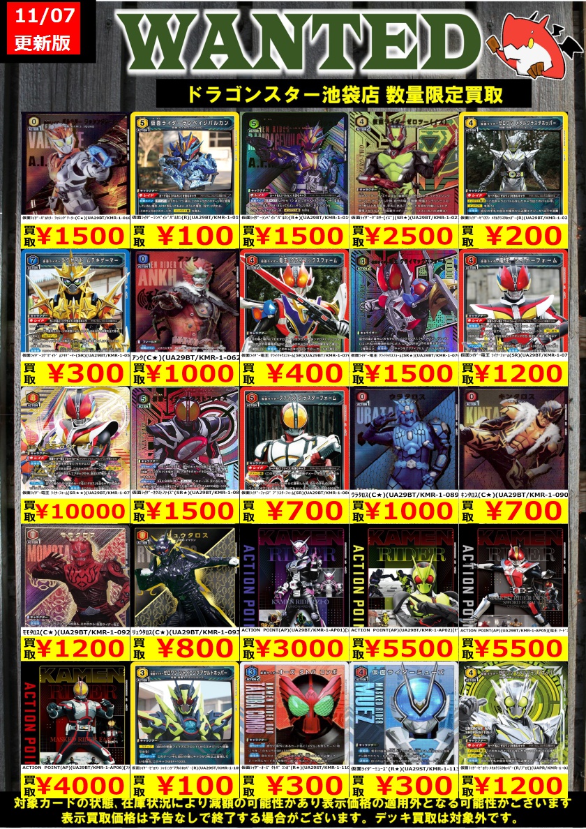 ユニオンアリーナ 仮面ライダー デッキ4種セット (BOX販売 ユニオンアリーナ 仮面ライダー デッキ4種セット (BOX販売