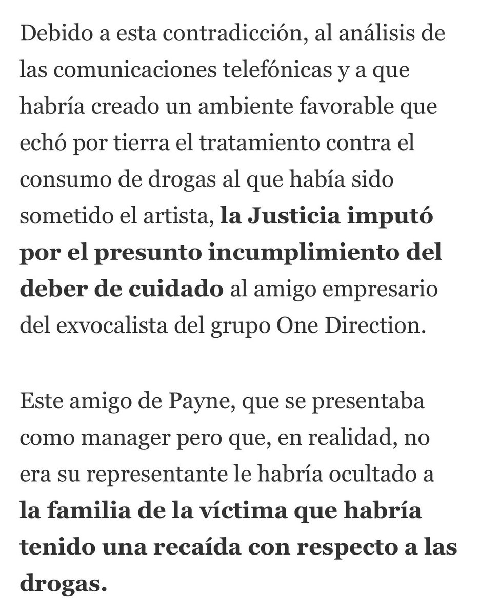 tommoallalong's tweet photo. ROGER NORES

- fue contactado por los del hotel el día de la muerte de Liam y no apareció   

- mandó un abogado al CasaSur y declaró en la justicia

- le oculto a la familia de Liam que tuvo una recaída con las drogas

- puede estar de 2 a 10 años preso https://t.co/NgWusjM8HV