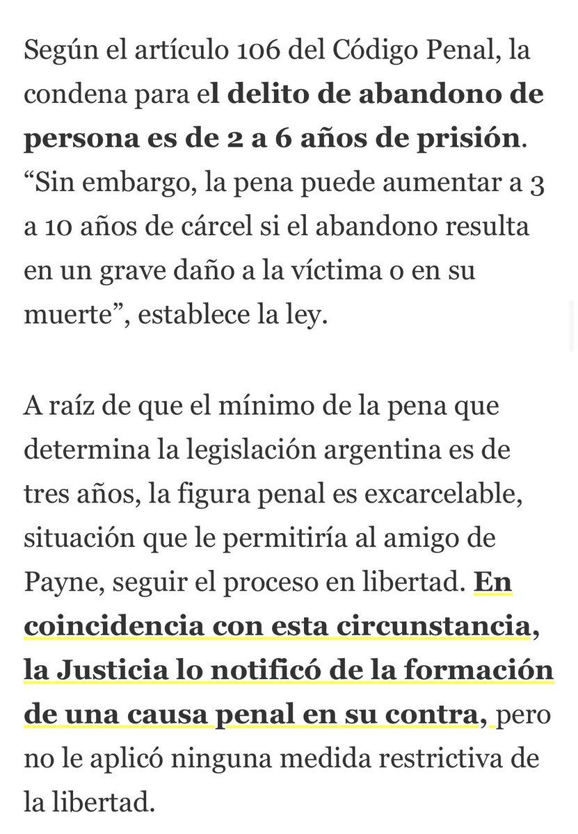 tommoallalong's tweet photo. ROGER NORES

- fue contactado por los del hotel el día de la muerte de Liam y no apareció   

- mandó un abogado al CasaSur y declaró en la justicia

- le oculto a la familia de Liam que tuvo una recaída con las drogas

- puede estar de 2 a 10 años preso https://t.co/NgWusjM8HV