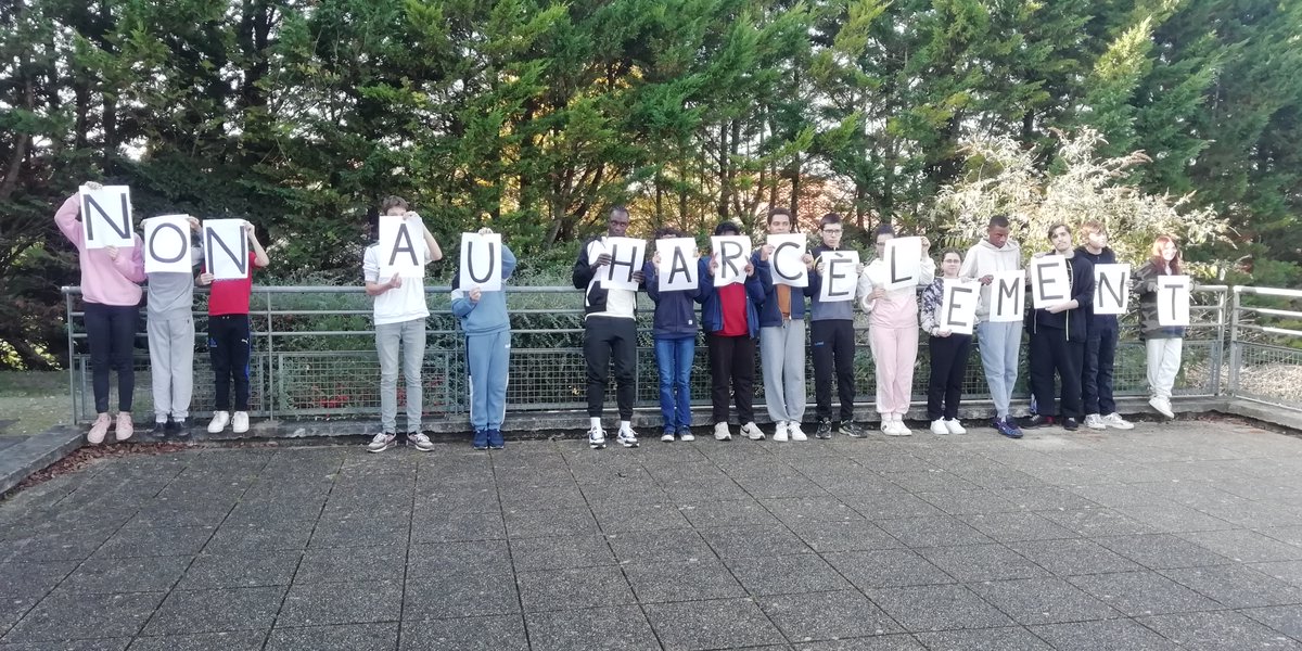 EREA de Puymoyen (16) (@erea_16) on Twitter photo Mobilisation de TOUS à l'<a href="/EREA_16/">EREA de Puymoyen (16)</a> pour cette journée nationale #NonAuHarcelement #pHARe #NAH. Affiches, clips, questionnaires, flashmob !
<a href="/dsden16/">Dasen16</a> <a href="/acpoitiers/">Académie de Poitiers</a> <a href="/Prefet16/">Préfet de la Charente</a> Mobilisation de TOUS à l'<a href="/EREA_16/">EREA de Puymoyen (16)</a> pour cette journée nationale #NonAuHarcelement #pHARe #NAH. Affiches, clips, questionnaires, flashmob !
<a href="/dsden16/">Dasen16</a> <a href="/acpoitiers/">Académie de Poitiers</a> <a href="/Prefet16/">Préfet de la Charente</a>