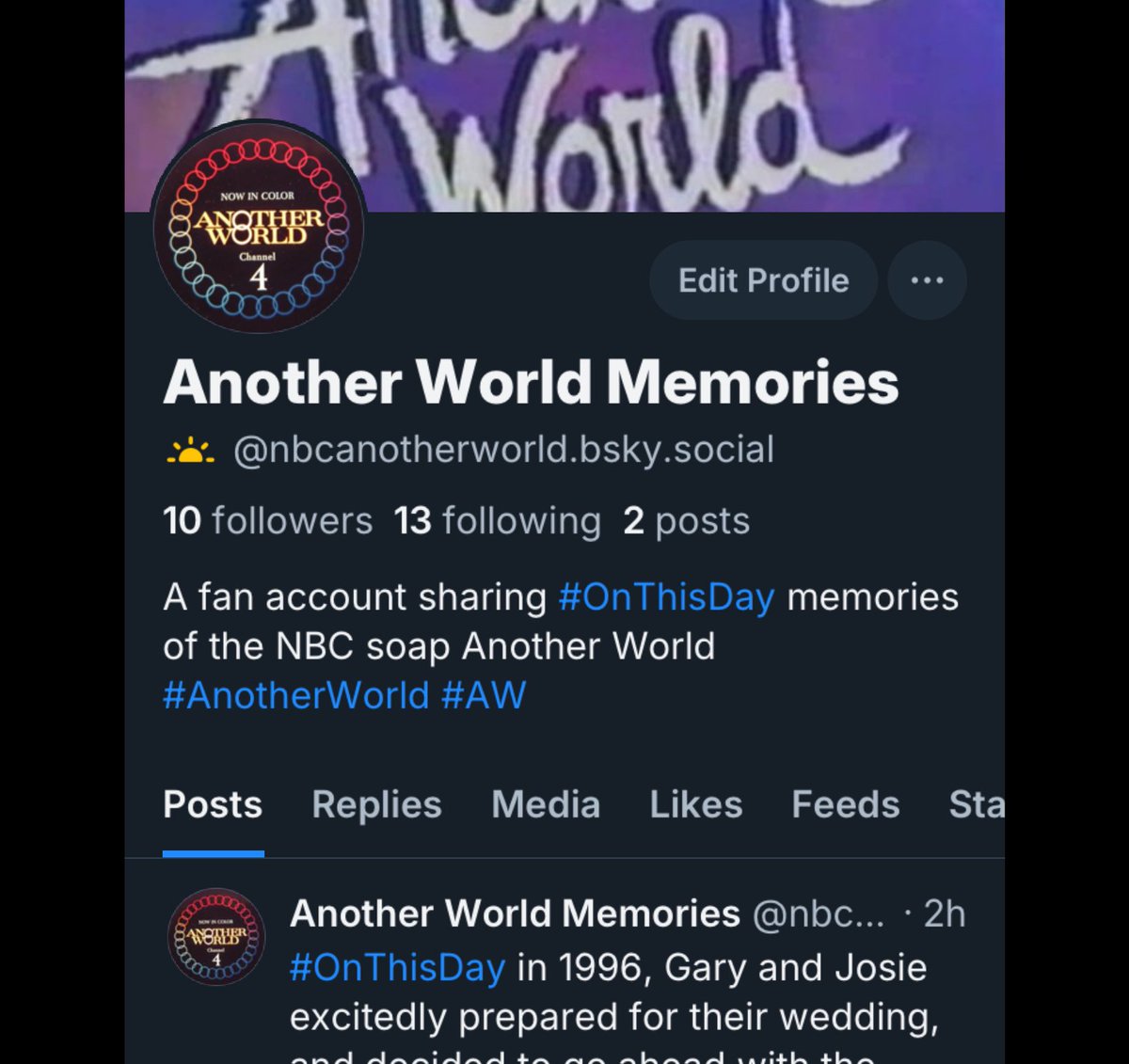 Another World Memories tweet media