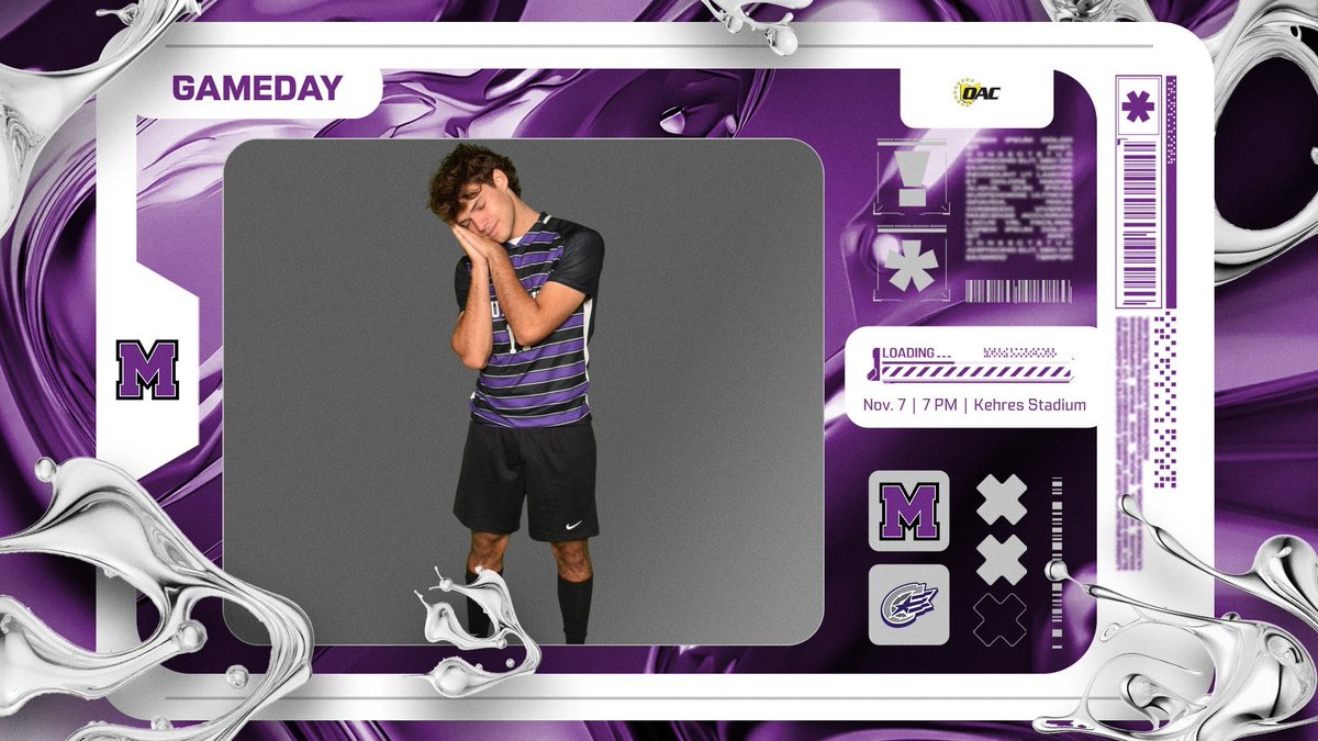 GAMEDAY!! The Raiders open up OAC Tournament play tonight in the semifinals against Capital at home!!

📍: Alliance, OH
🕐: 7 PM
📺: boxcast.tv/view/mens-socc…

#GoMountGo