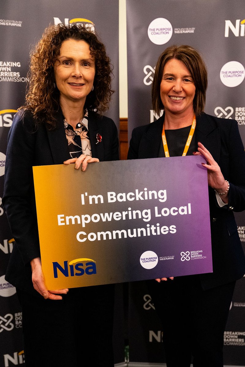 wendychambLD's tweet photo. Great meeting representatives from @NisaRetail and The Co-op, as well as local shop keepers, yesterday for the launch of the Breaking Down Barriers report. https://t.co/OUOpNsYyXD